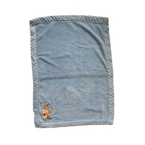 Disney Winnie The Pooh Tigger Blue Popcorn Dot Line Baby Security Lovey Blanket